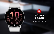 Active Peach Watch Faceのおすすめ画像1