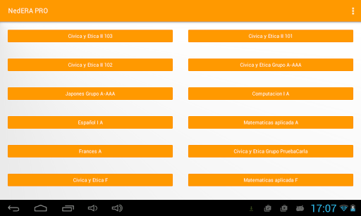 Android application Nedera - Teachers screenshort