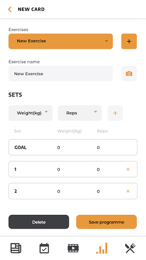 Android application D12 Fitness screenshort