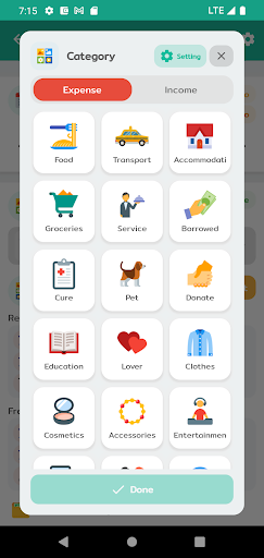 Wallet Story - Expense Manager Screen 2