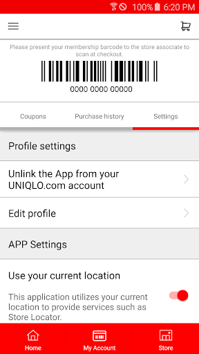UNIQLO SE Screen 2