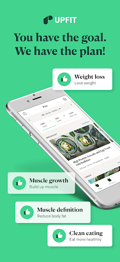Android application Upfit Nutrition Coaching screenshort