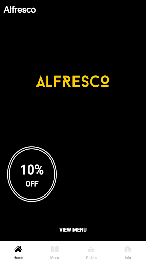 Android application Alfresco Pizzaria M33 screenshort
