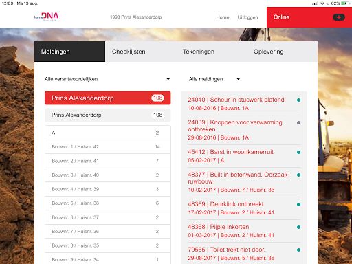 BouwKwaliteit Screen 2