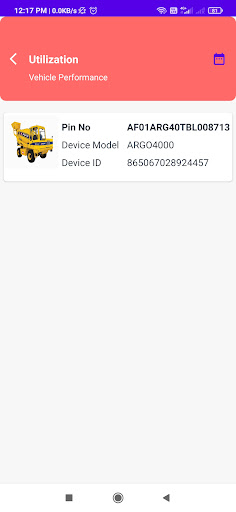 AJAX Smart Fleet System Screen 3