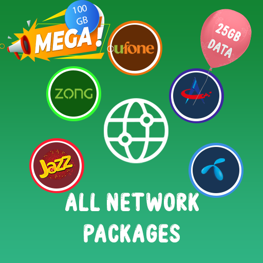 Network Packages: GB Internet Download on Windows