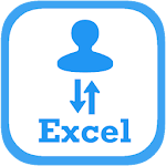 Cover Image of Download Import Export Contacts Excel  APK