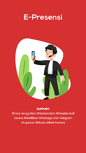 Android application SIMPRON : E-presensi screenshort