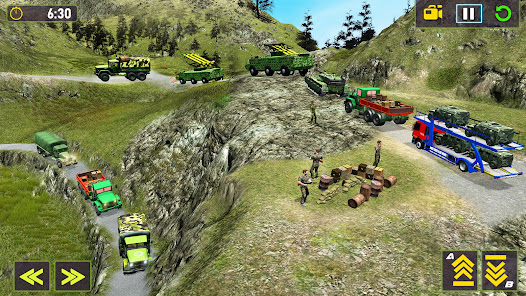Army Transport Truck Games 3D  screenshots 6