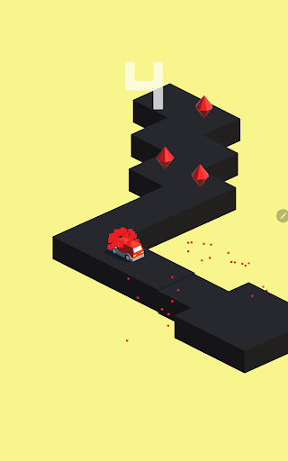 3D ZigZag Racer Screen 2