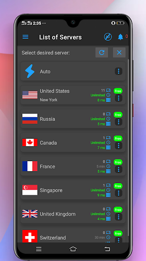 Fast VPN Screen 2