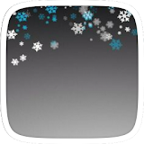 Blue Snowy Christmas Theme icon