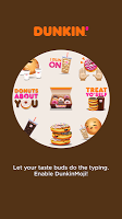screenshot of Dunkin' Emojis