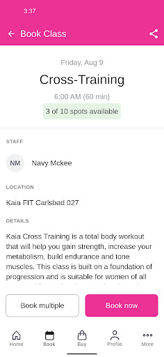 Kaia FIT Corp Screen 3