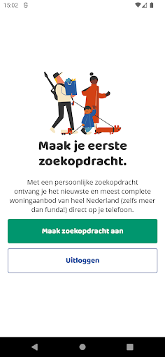 Android application Makelaarsland screenshort