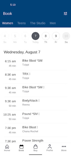 Cross Street Fitness Screen 2
