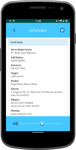 Soka Radio - Jember Screen 3