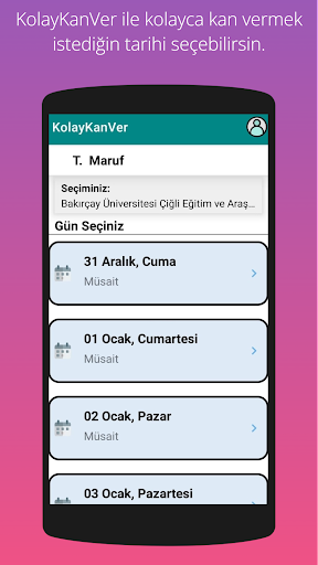 KolayKanVer Screen 2