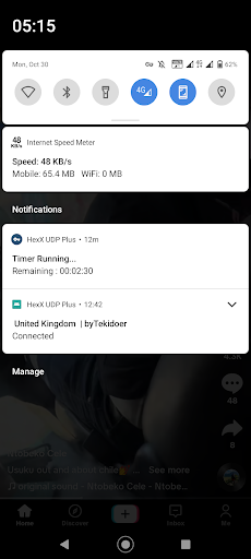 HexX UDP Plus Screen 2