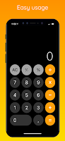 screenshot of Calculator lOS 17