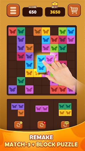 Triple Butterfly: Block Puzzle 1