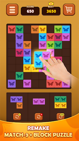 Game screenshot Triple Butterfly: Block Puzzle mod apk