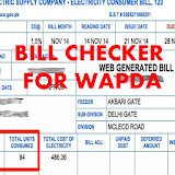 Bill Checker For Wapda - Bijli icon