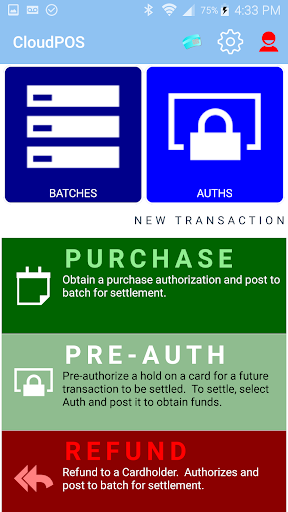 Caribbean Cards CloudPOS EMV Screen 3