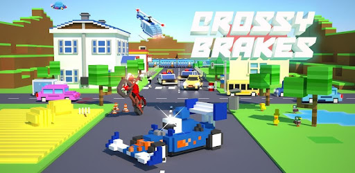 Crossy Brakes : Smashy Crossy Road Car Games 2021 cover