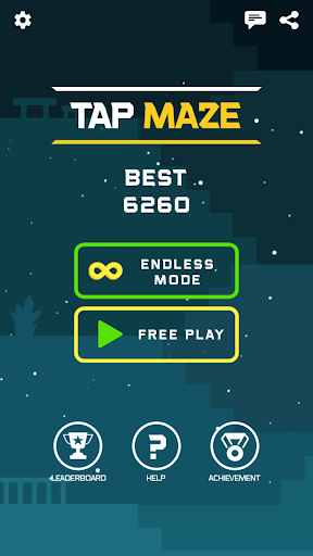 Android application Tap Tap Maze Dash screenshort