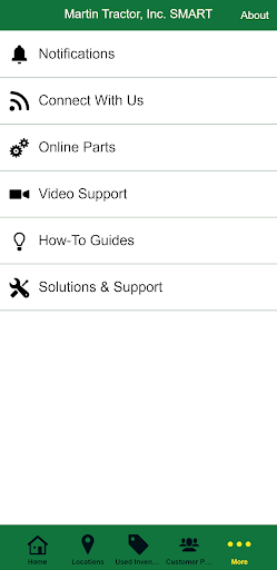 Martin Tractor, Inc. SMART Screen 2