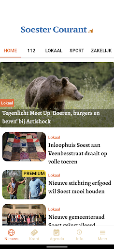 Android application Soester Courant screenshort