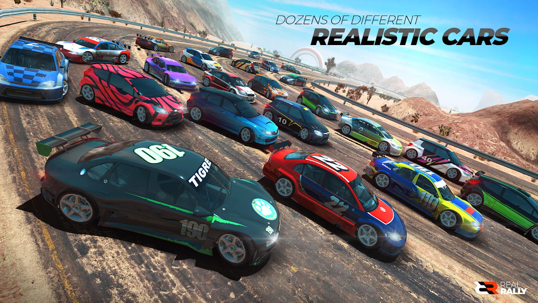 Real Rally: Drift & Rally Race‏ 1.1.2 APK + Mod (Unlimited money) إلى عن على ذكري المظهر