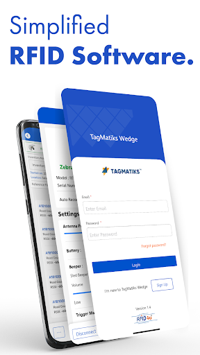 Android application TagMatiks Wedge screenshort