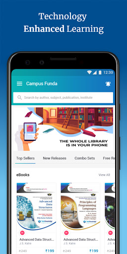 Android application Campus Funda screenshort