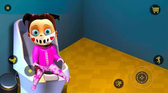 BABY PINK IN SCARY HOUSE MOD