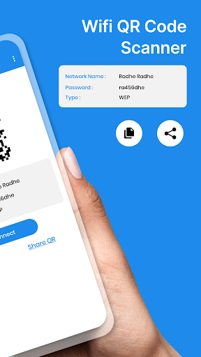 Wifi QR Code Connect & Scanner Screen 3