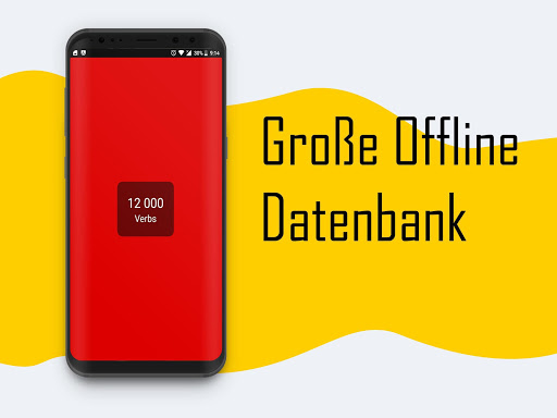 Android application Deutsche Konjugation screenshort
