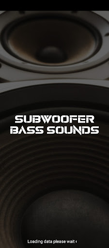 Android application subwoofer bass sounds screenshort