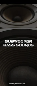 subwoofer bass sounds