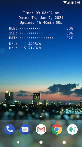 Android System Widgets + Screen 2