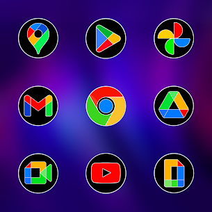 Pixly Fluo Icon Pack MOD APK 2.7 (Patch Unlocked) 4