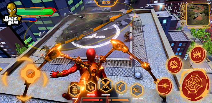 Iron Super Hero – Spider Games