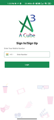 A Cube Movies App Screen 2