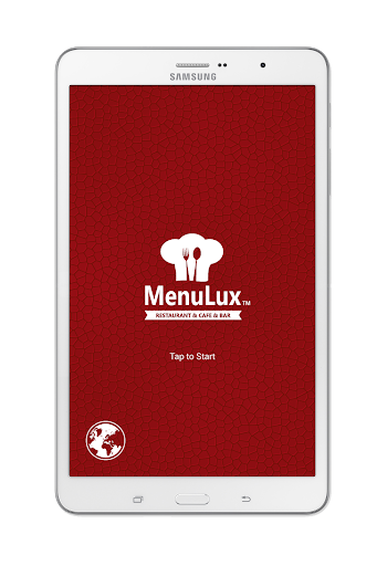 Android application Menulux Tablet Menu screenshort