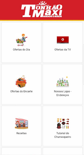 Android application Tonhão Maxi screenshort