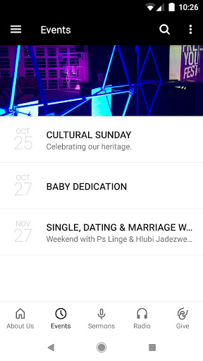 Rhema New Life Church Screen 2