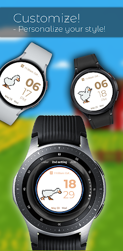 8bit Fitness Goose Watch Face screenshot 5