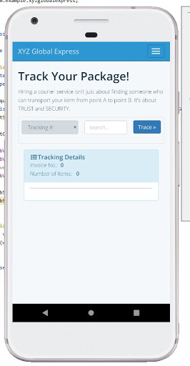 XYZ Tracking Screen 3