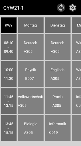 Android application IronLeo Stunden screenshort